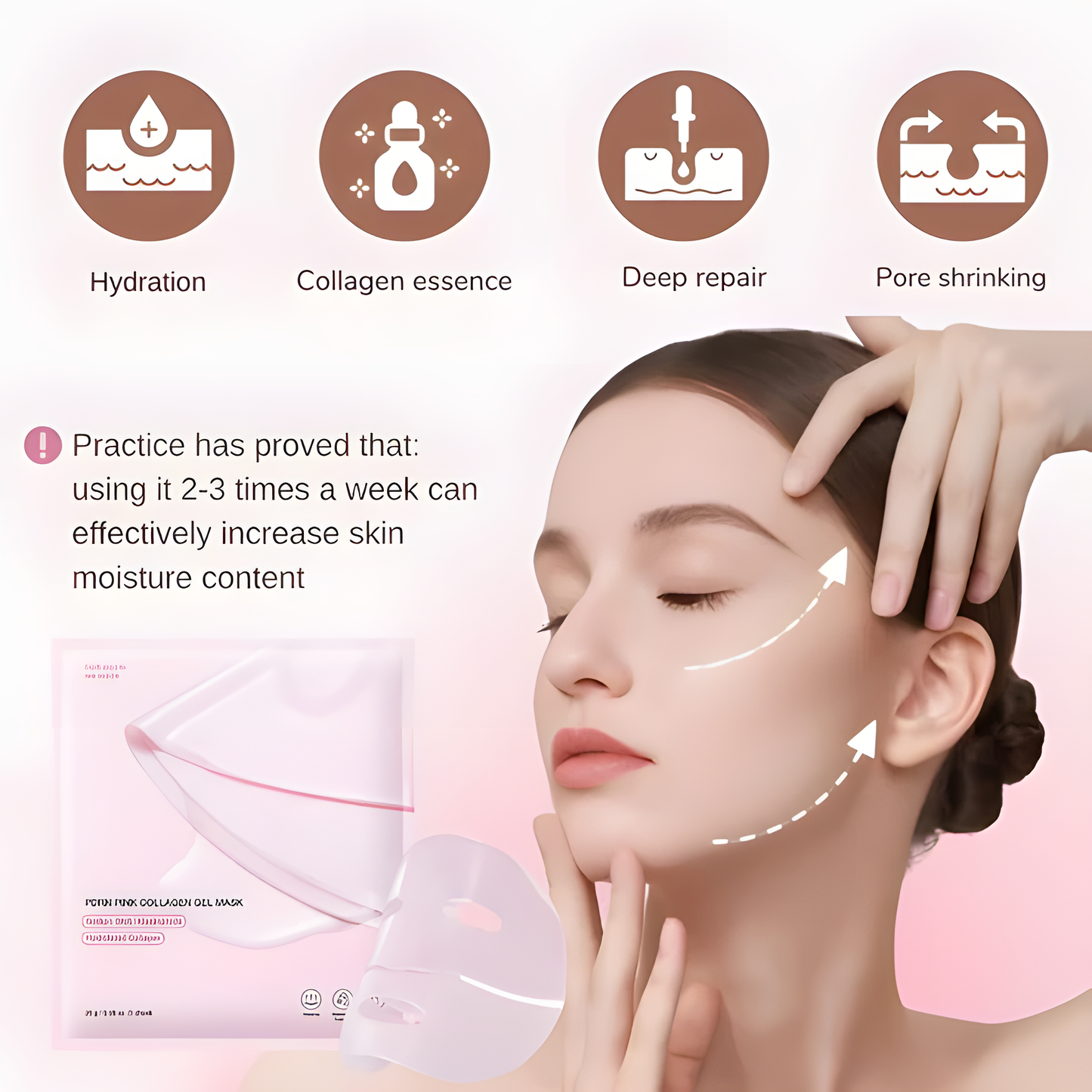GlowLift PDRN Collagen Gel Masks