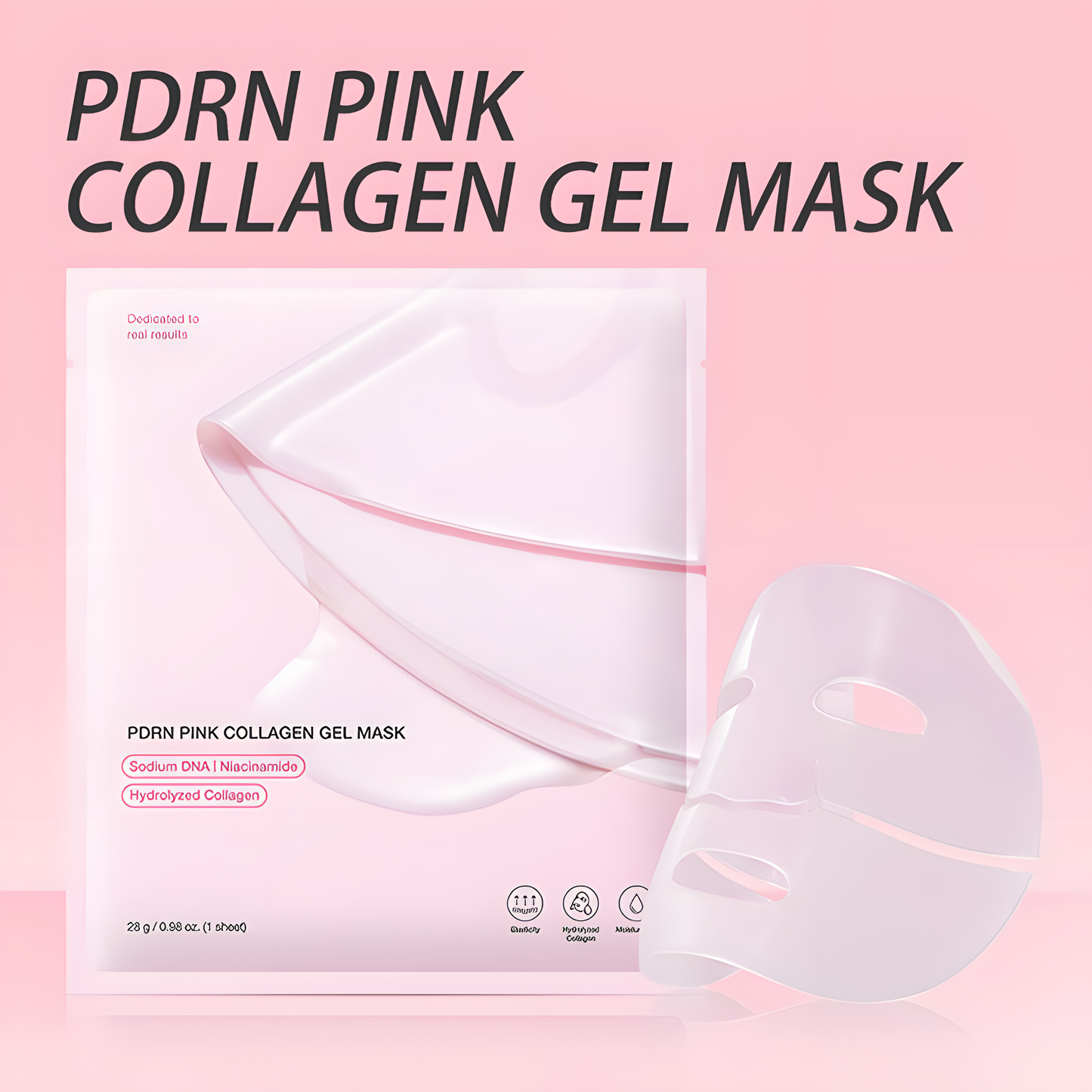 GlowLift PDRN Collagen Gel Masks